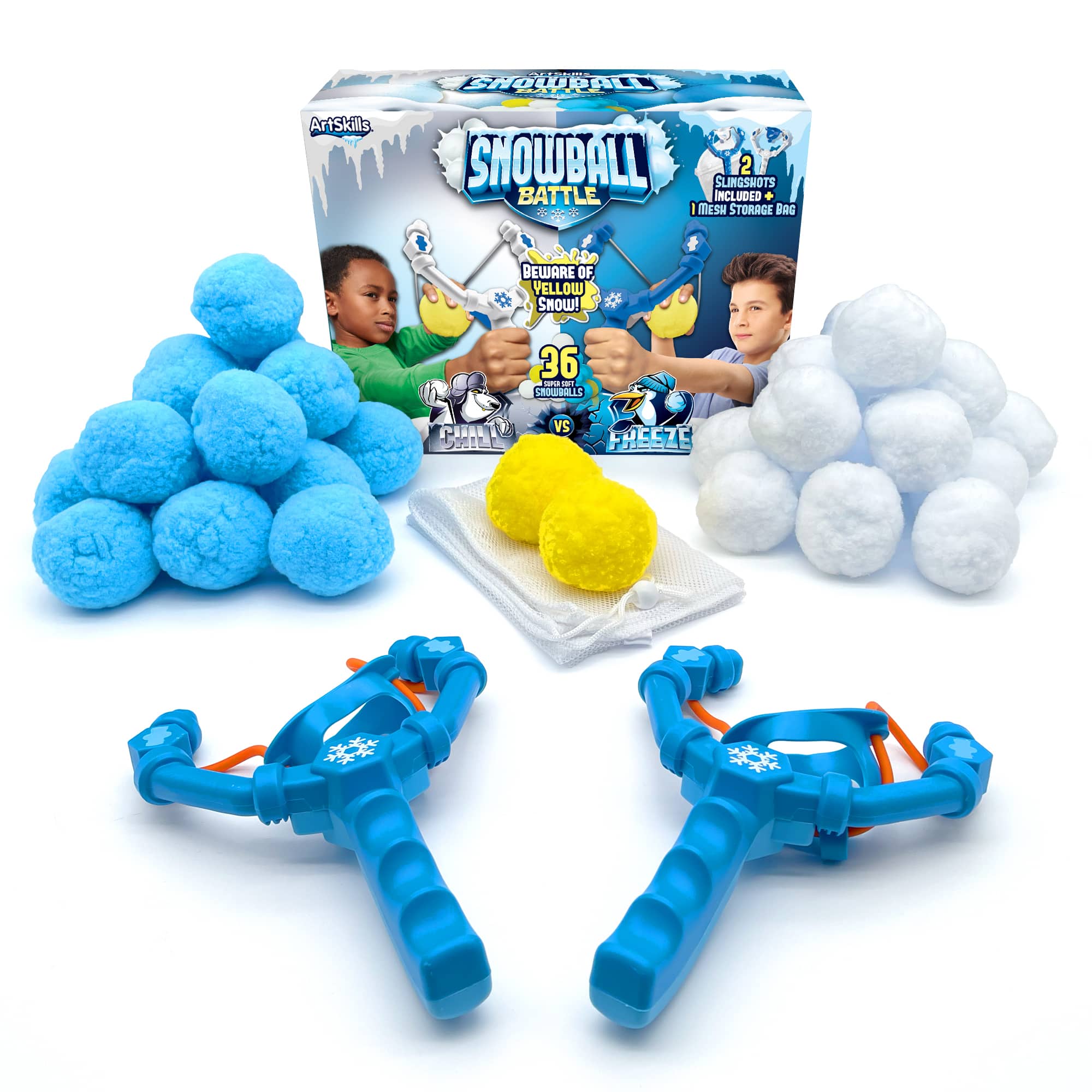 ArtSkills® Snowball Battle Indoor Snowball Fight Set